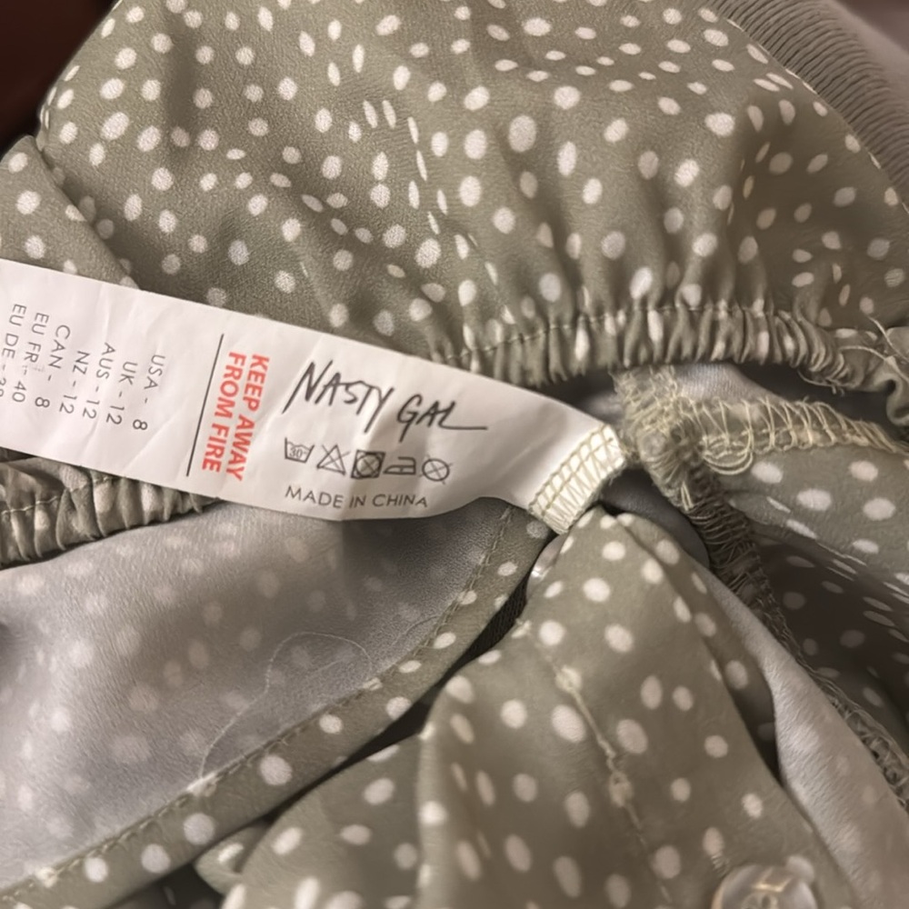 Nasty Gal misty green top - Picture 5 of 5